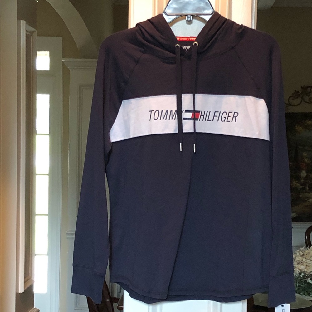 Tommy Hilfiger Women’s Long Sleeve Hooded T-Shirt